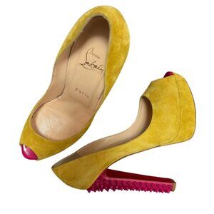 Christian Louboutin Suede Pumps